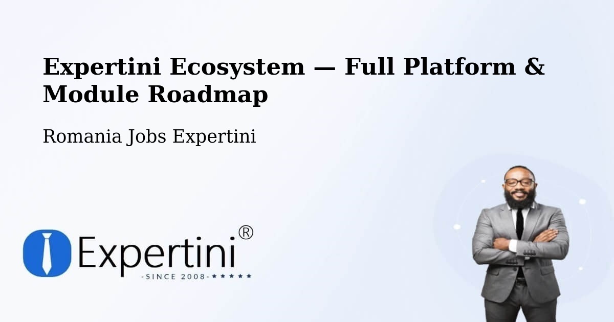 Expertini Ecosystem — Full Platform & Module Roadmap – Teişani